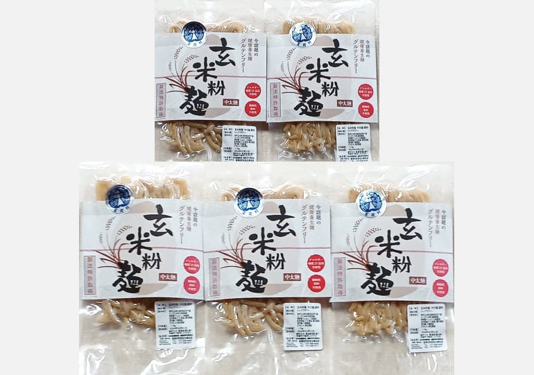 玄米粉麺 エフエム提供